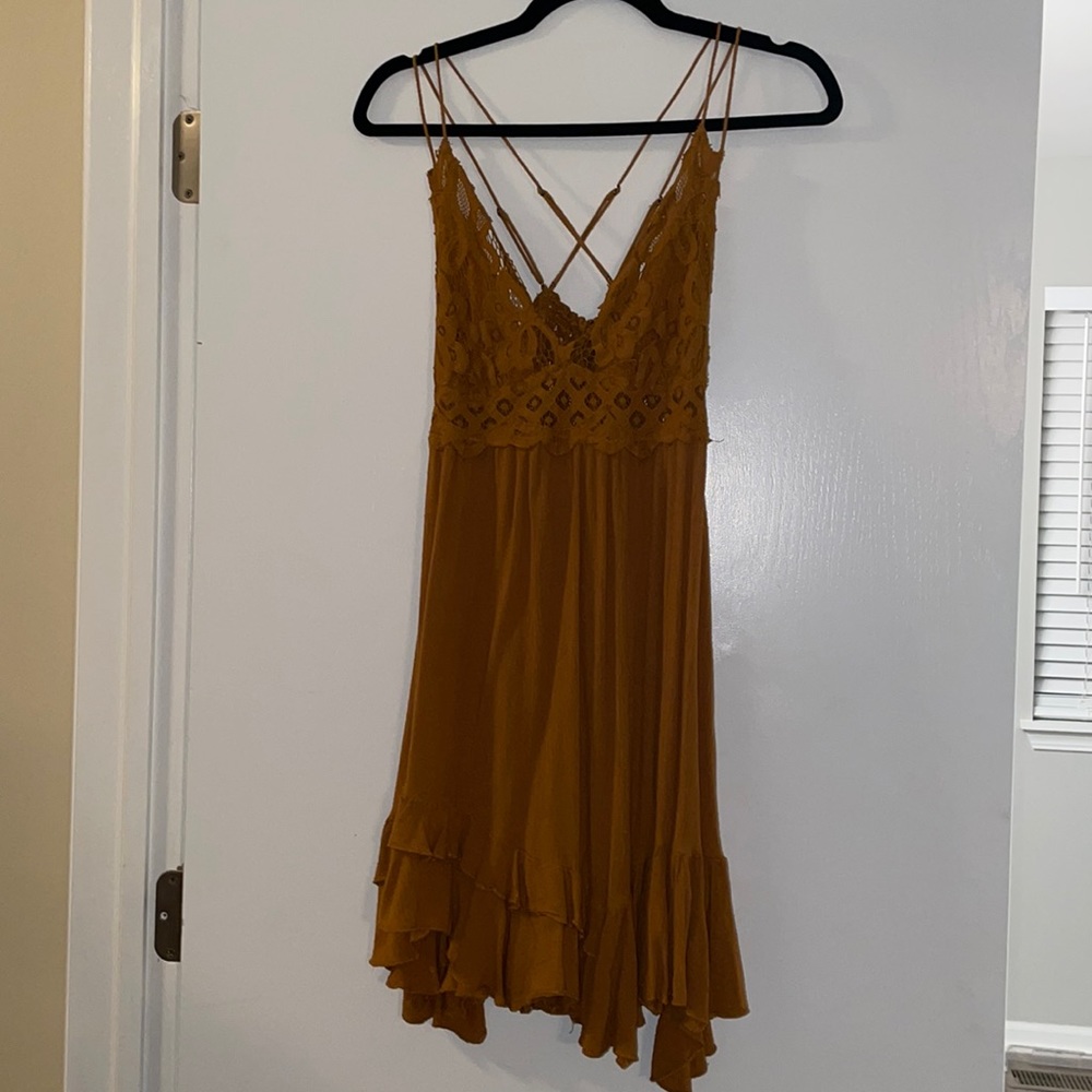 Super cute rust colored dress